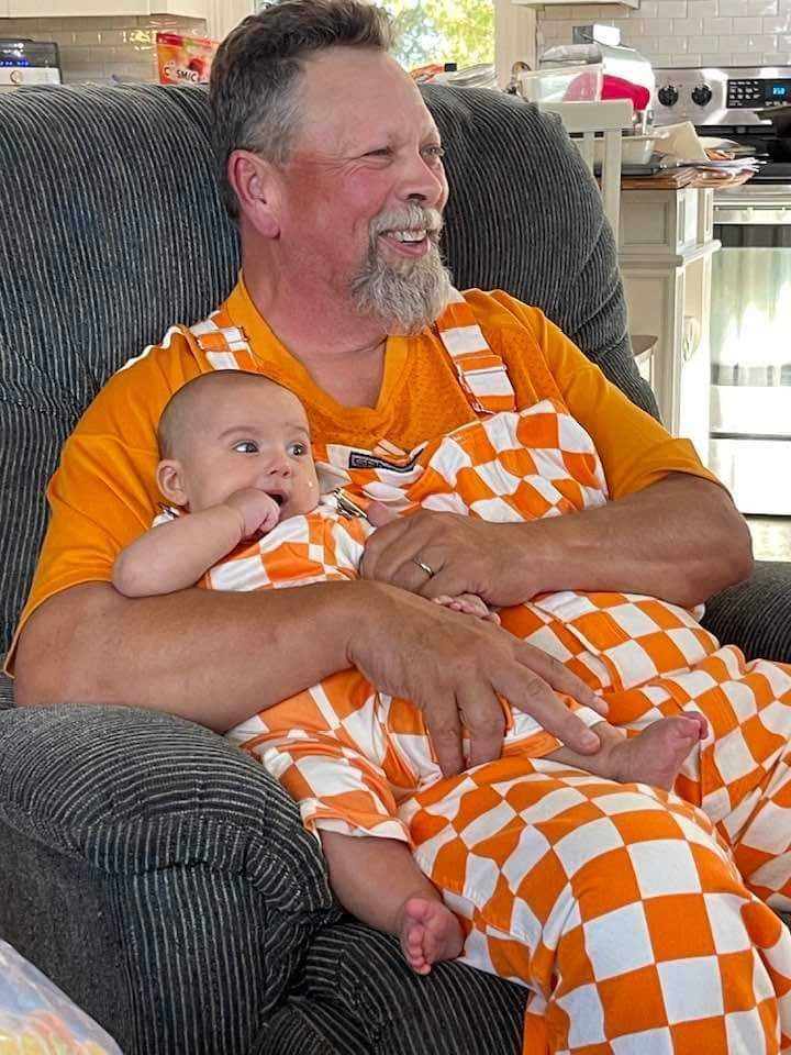 orange and white checkered overall dress Orange & White Overall Bib Checkerboard Dress Josie's Boutique
