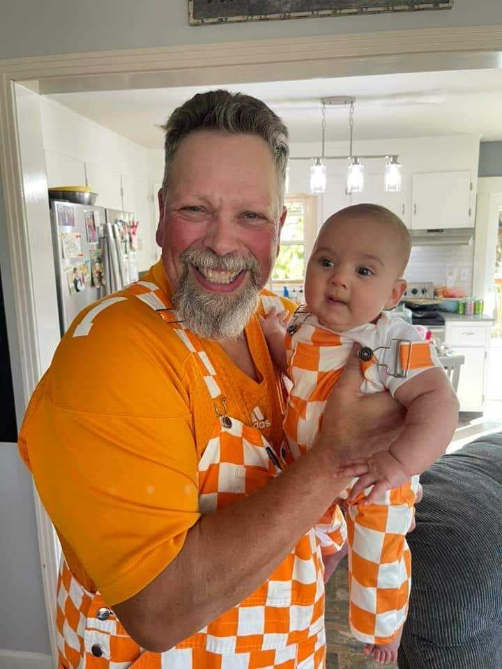 orange and white checkered overall dress Orange & White Overall Bib Checkerboard Dress  Josie's Boutique